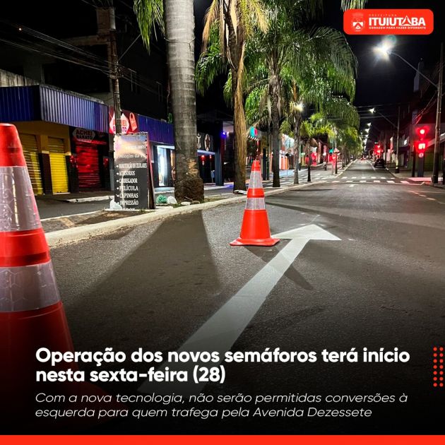 A operação terá inicio na próxima semana. A primeira Avenida a